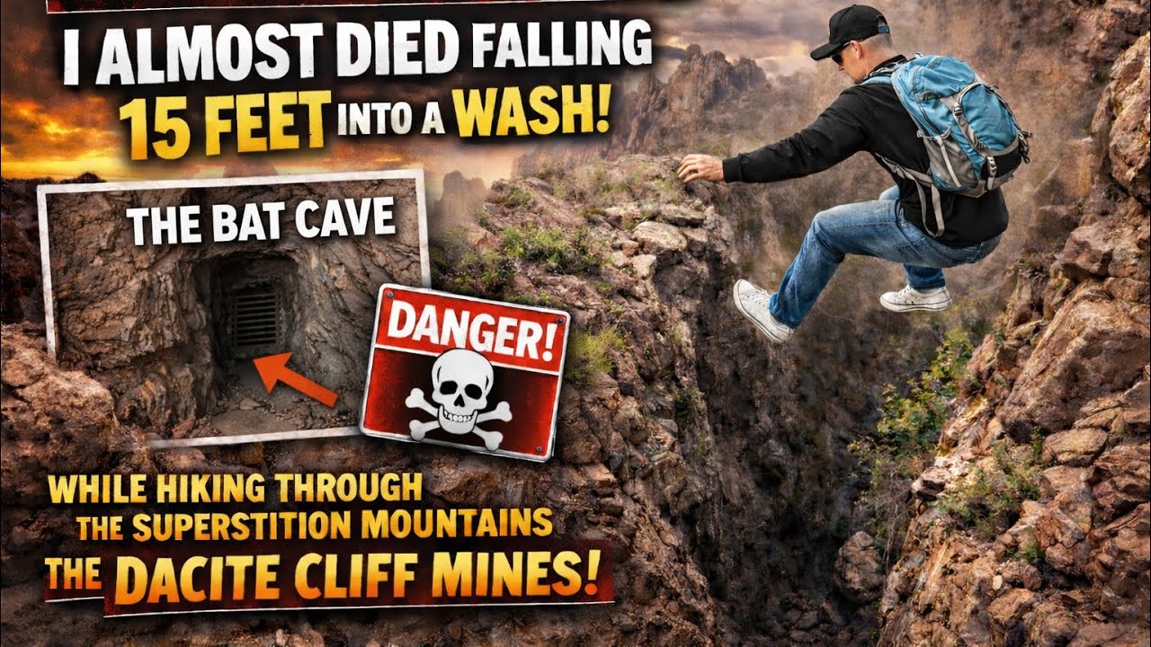 I Survived the Bat Cave - Then Fell 15 Feet | Almost a Superstition Mystery 