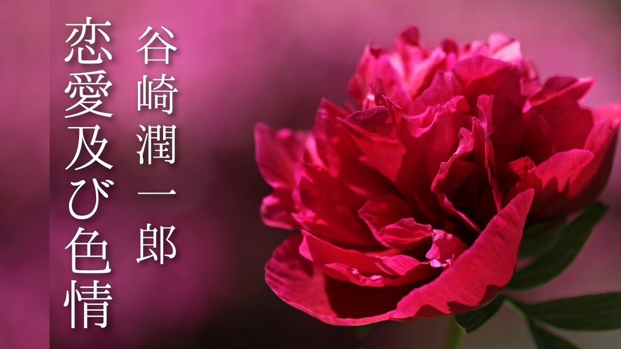 朗読　谷崎潤一郎『恋愛及び色情』