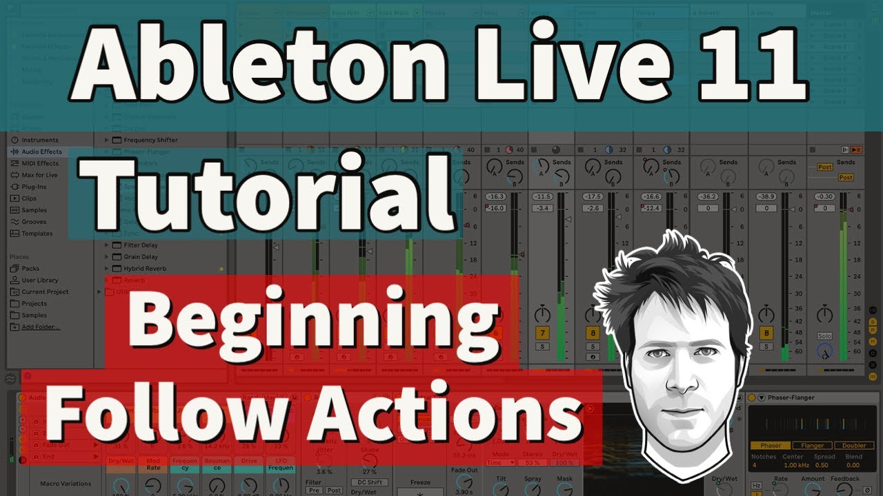 Учебное пособие по Ableton Live 11 — Выполнение действий — Начальное руководство