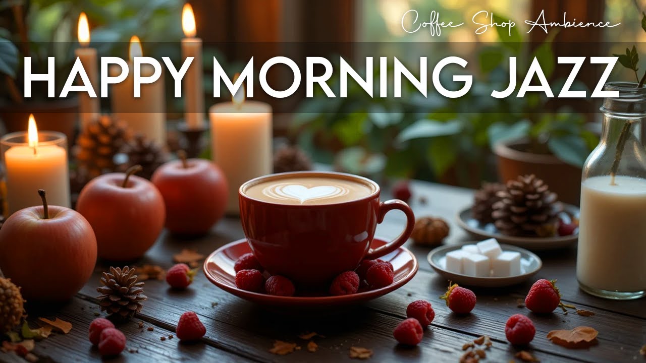 Happy Morning Jazz 🎶 January  Bossa Nova Instrumental and Relaxing Jazz Cafe Music for Studying