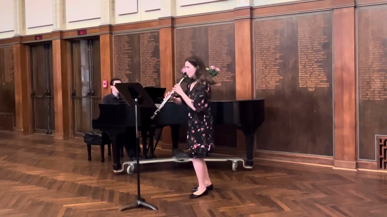Italian Dance by Madeleine Dring -- Ann Lemke, oboe & Jack Naglick, piano