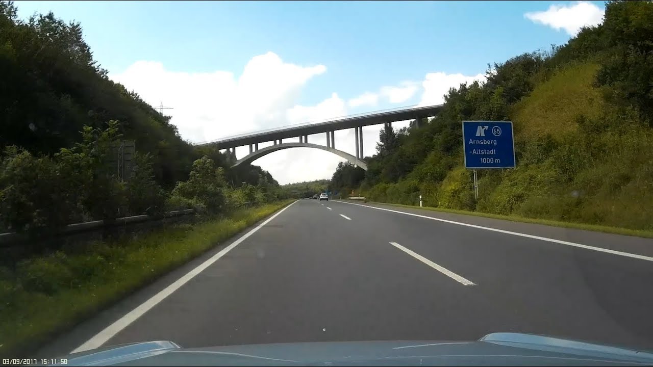 A46/A445 Bestwig &rarr; Werl