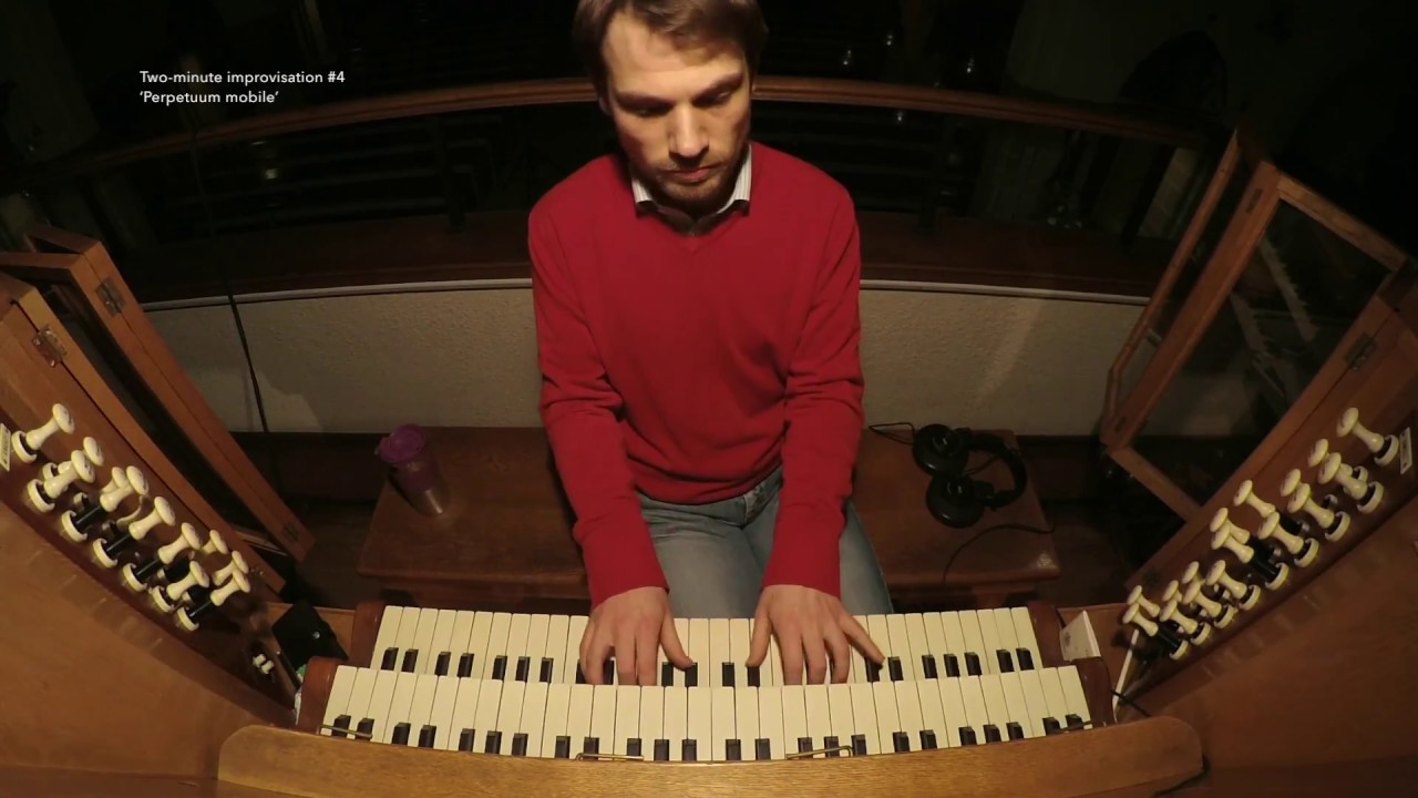 Simon Lloyd (Organ) - Two-minute improvisation #4: Perpetuum mobile