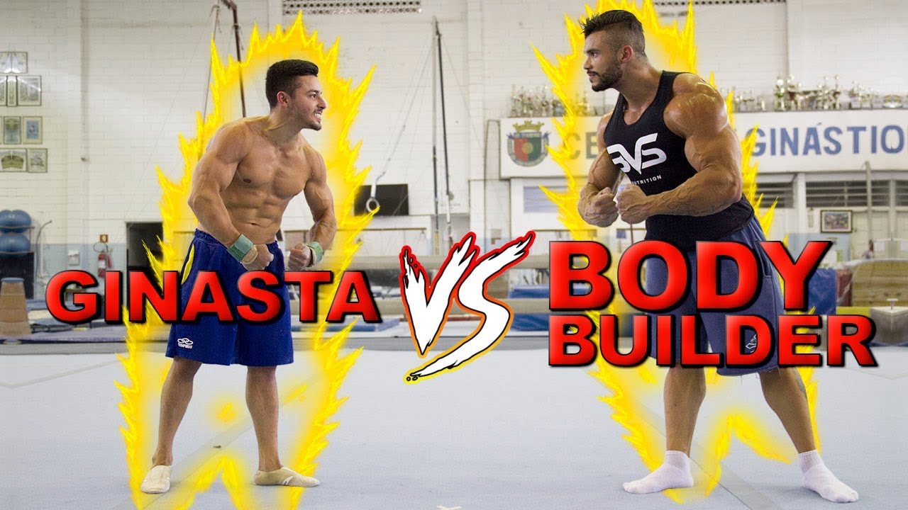 BODYBUILDER VS GINASTA OLÍMPICO