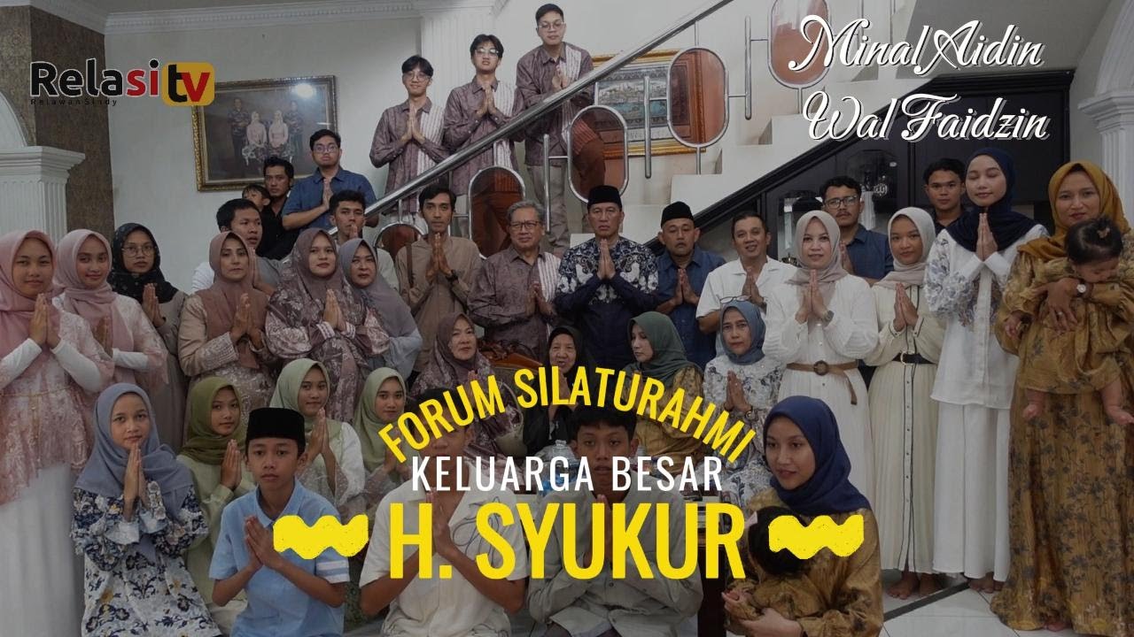 Silaturahmi Keluarga Besar H. Syukur Sampang | Idulfitri 1446 H/2025 | SIndy Syakir