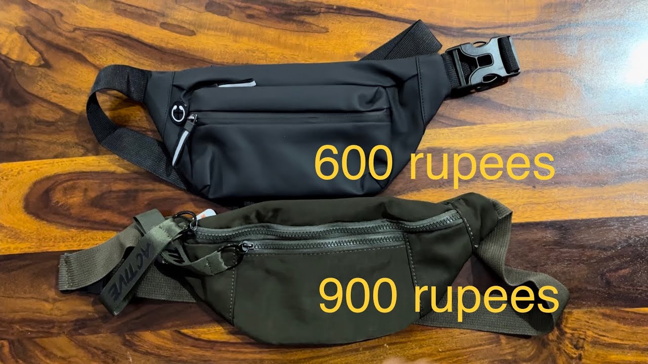 Affordable Chest bag under 900 rupees | cross body messenger bag | fanny bags online