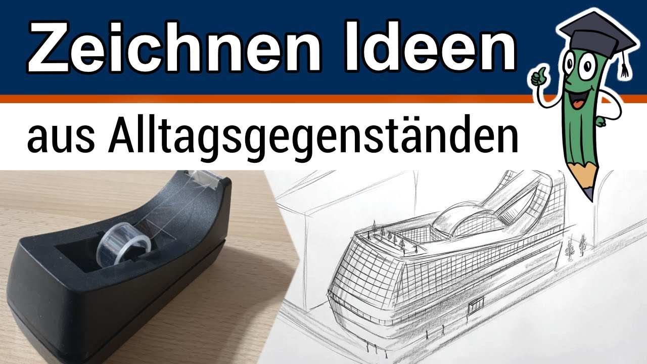 ZEICHNEN IDEEN 💡Gegenstände in einem anderen Zusammenhang zeichnen [Zeichnen lernen]