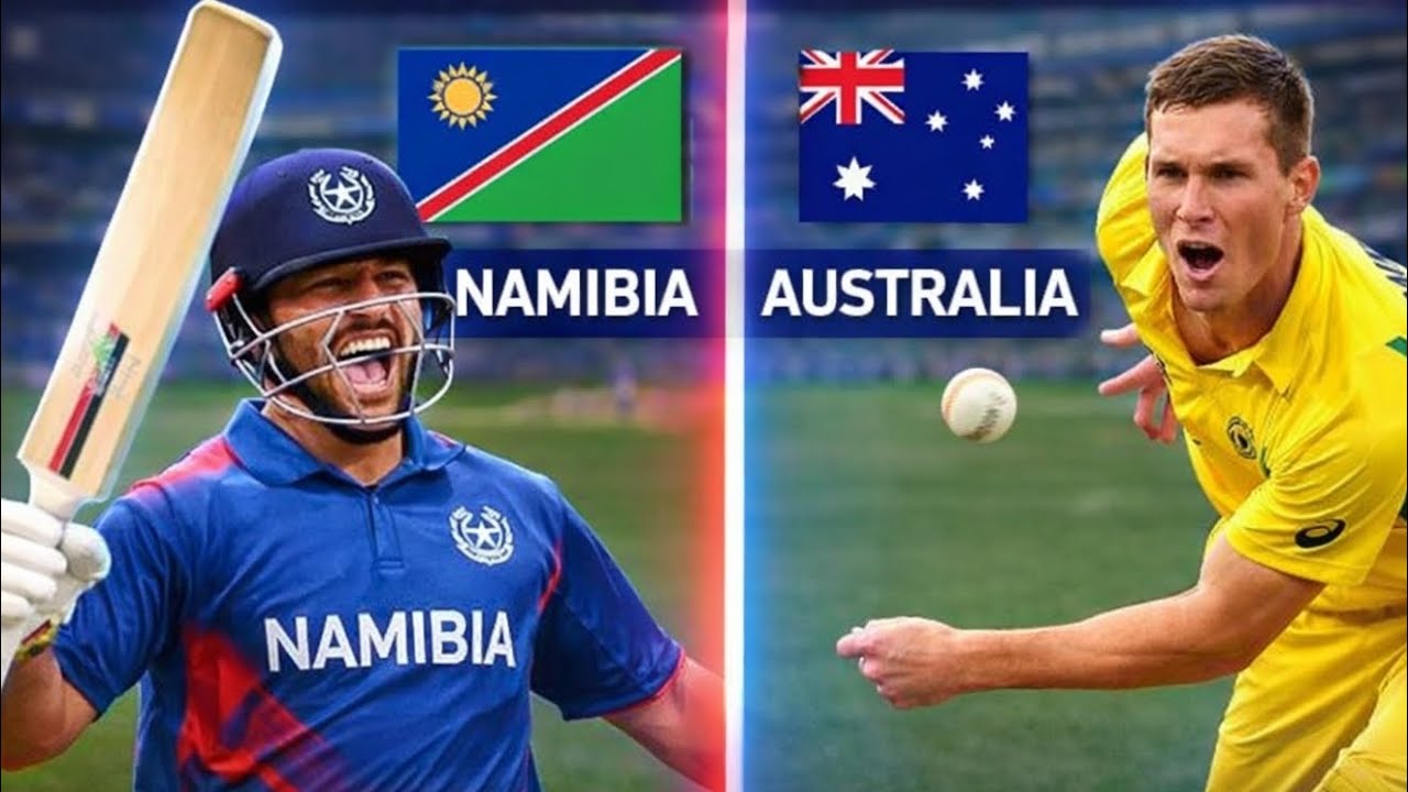 IMPOSSIBLE UPSET! Namibia beat Australia 😱 #cricket #t20worldcup2026 #dreamcricket #trending #viral