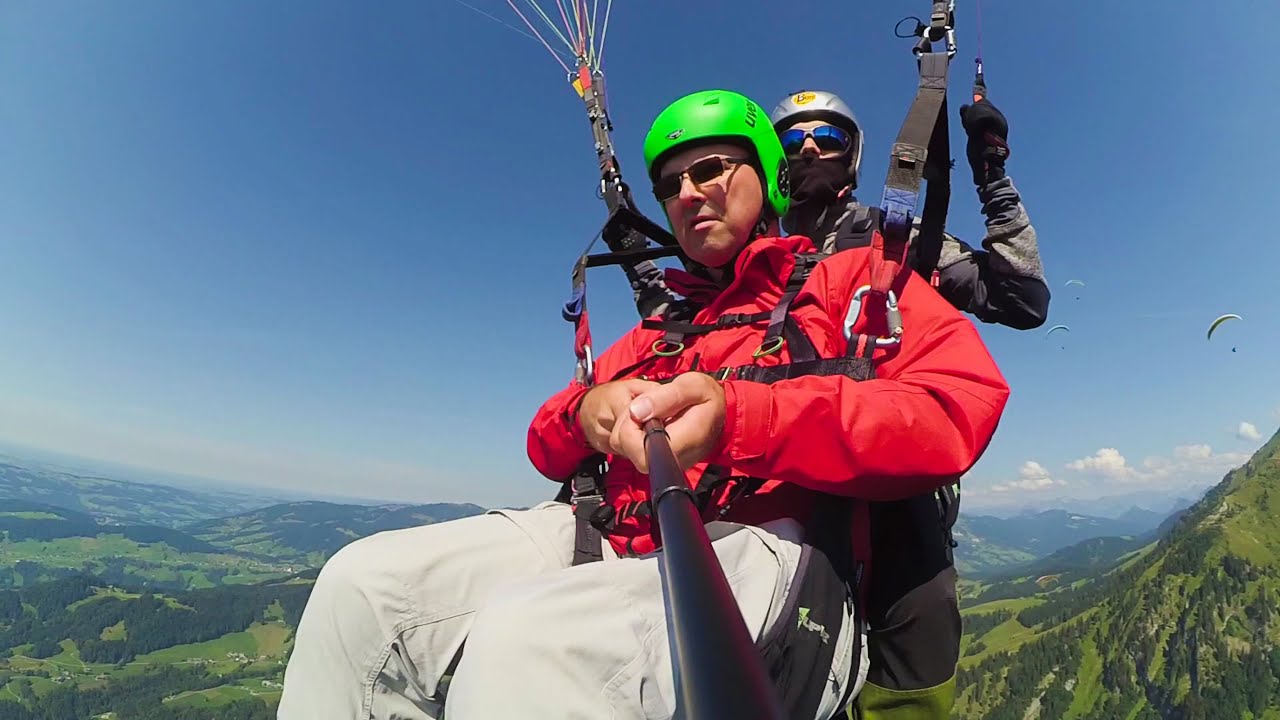 Tandem paragliding Andelsbuch, Austria │ Тандемные полеты Андельсбух, Австрия