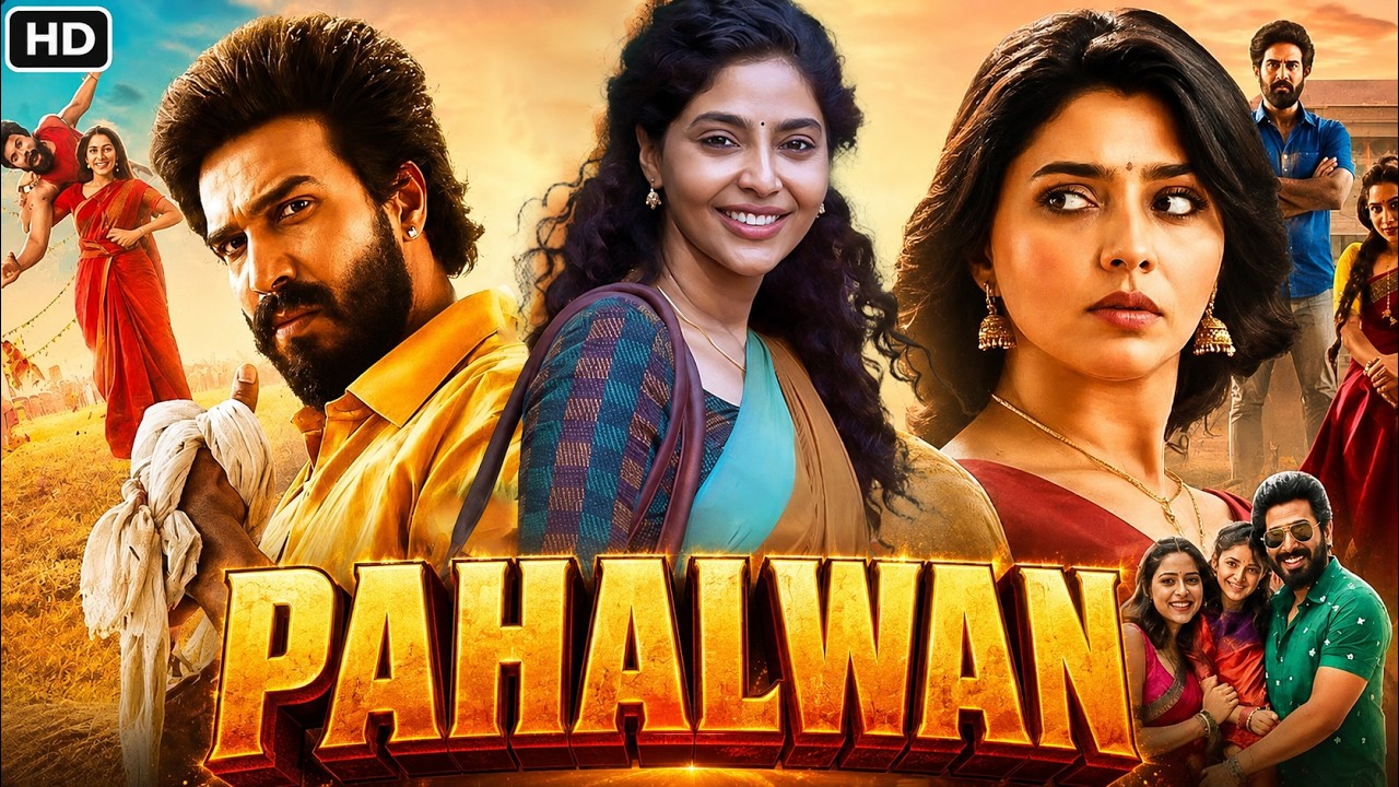 PAHALWAN Hindi Dubbed | Aishwarya Lekshmi, Vishnu | New South Inidan Hindi Dubbed Movie 2026