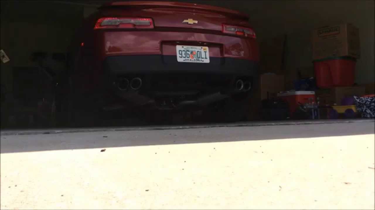 2014 Camaro SS/RS LS3 Before and After Long Tube Headers