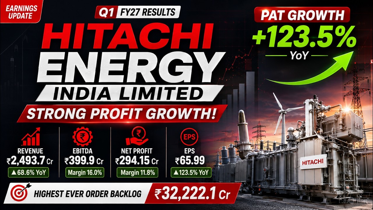 Финансовые результаты Hitachi Energy за 1-й квартал 2027 финансового года: ВЗРЫВНОЙ РОСТ ⚡ Чистая...