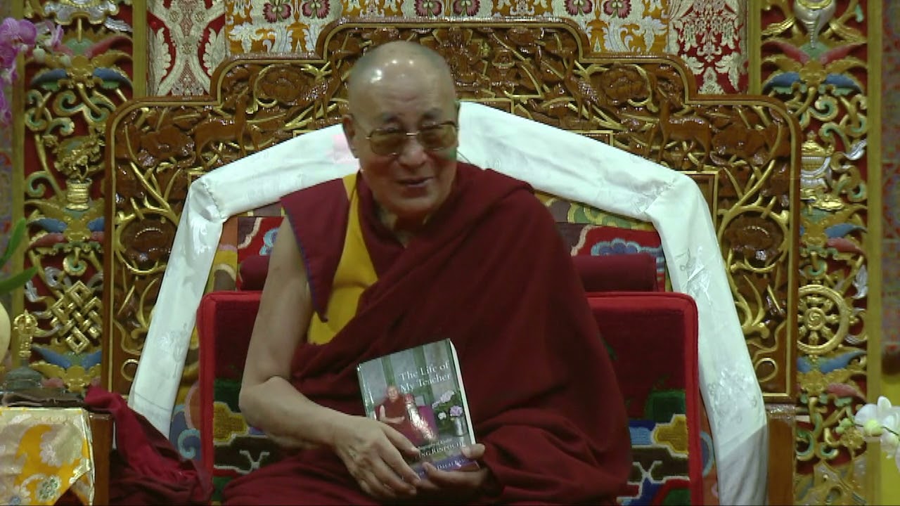 H.H. Dalai Lama talks about his teacher - H.H. 6th Kyabje Yongzin Ling Rinpoche