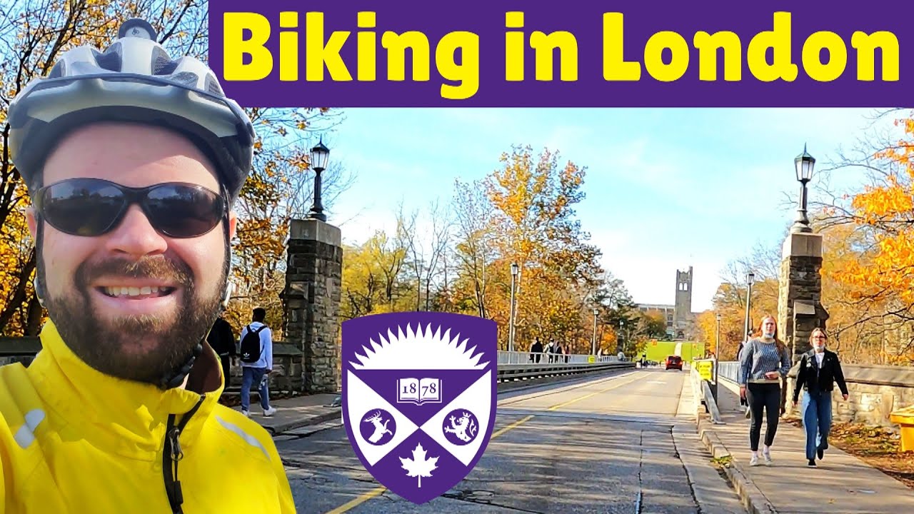 Biking to Western University & Beyond (London) - Narrated Bike Ride