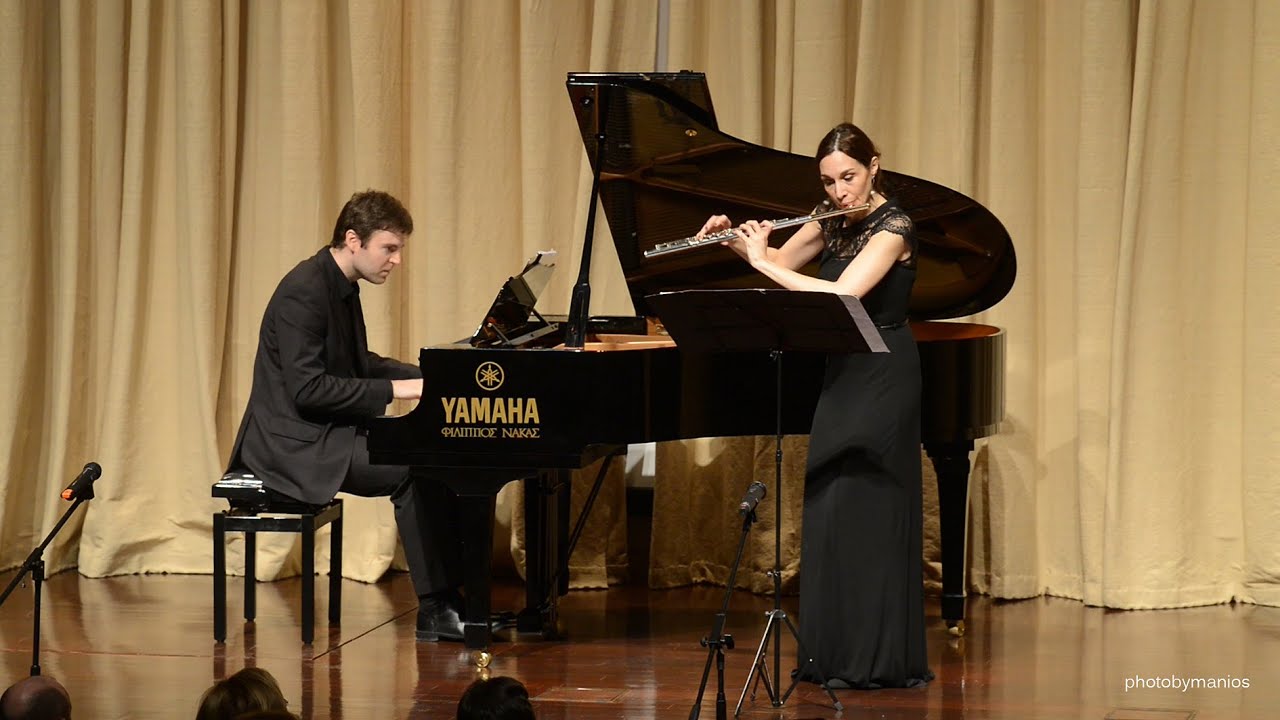 Kostis Kritsotakis: Ionic Dances for flute and piano, Natalia Gerakis, Apostolos Palios
