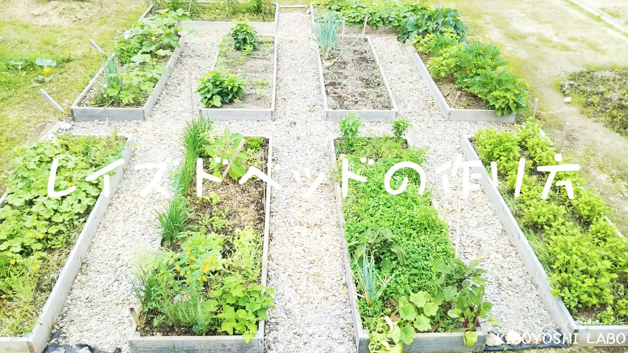 レイズドベッドの作り方（暗渠編）
