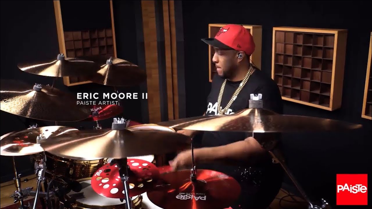 Eric Moore Paiste Cymbals Super Charge