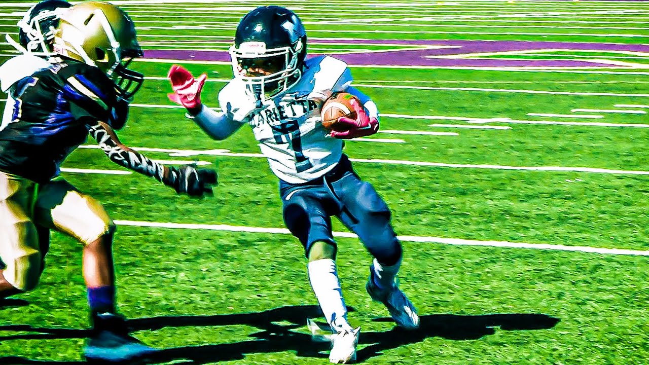 Hiram Hornets vs Marietta Blue Devils 🔥🔥7U BALLERS GO HARD IN REMATCH!!🎥 | Youth Football