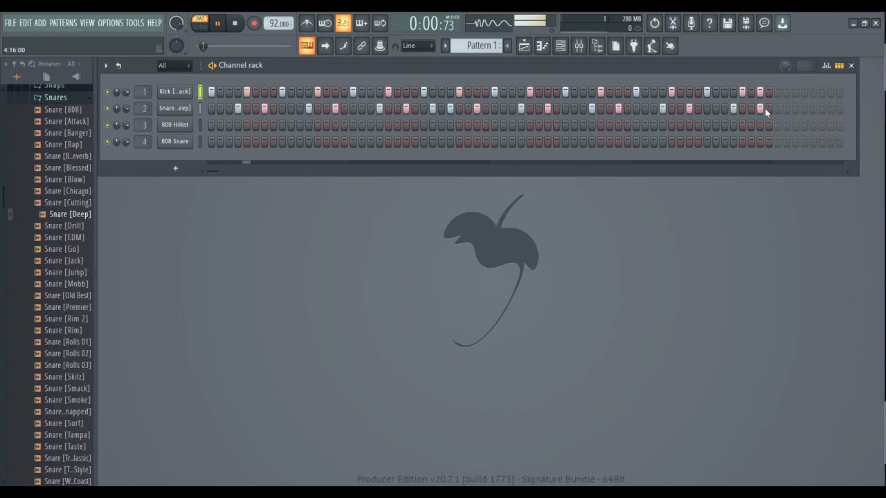 COMO PRODUZIR REGGAETON DO ZERO FL STUDIO 20 PT 1