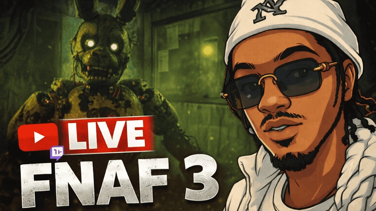 Fnaf 3 : Nuit 1 à 6 (Marathon d'horreur Jour 3)