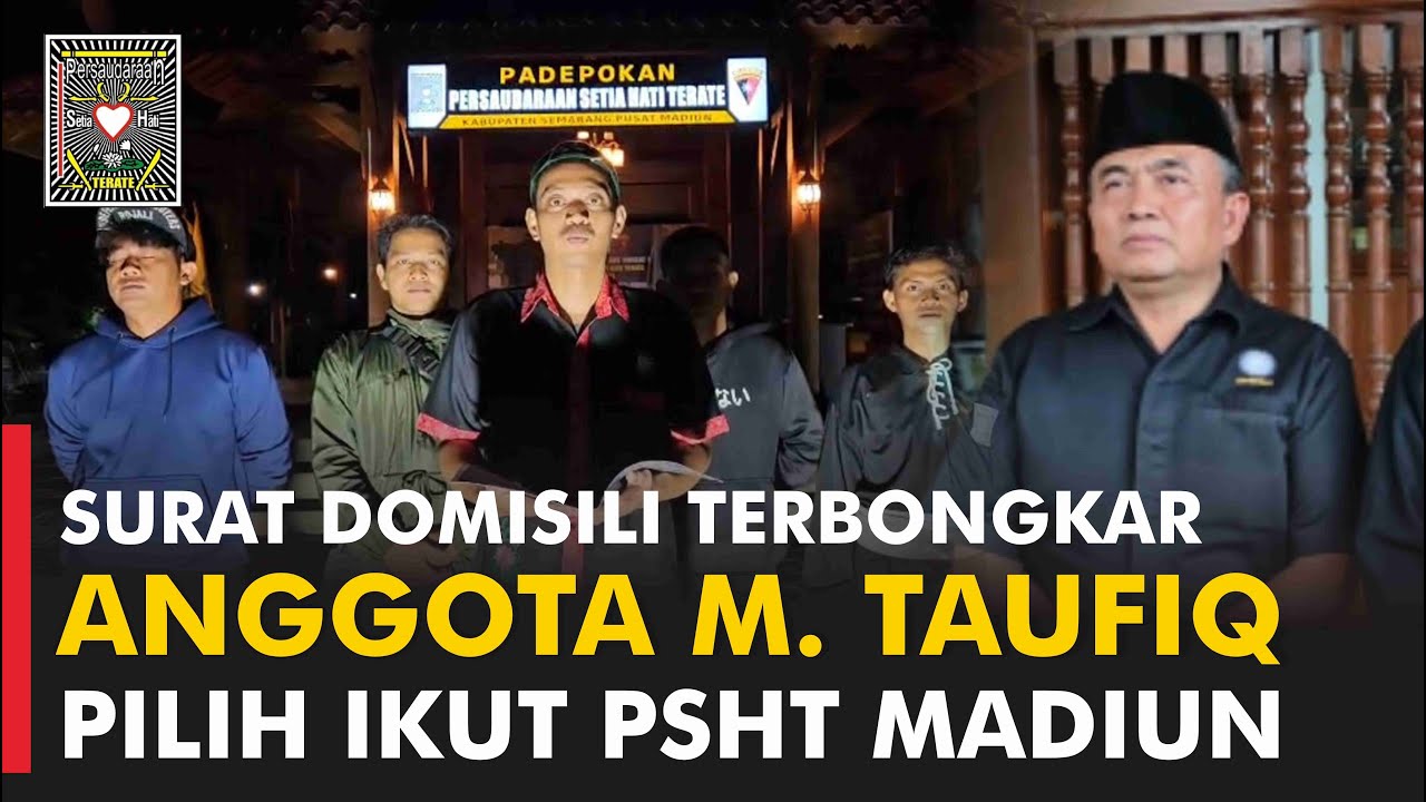 SETELAH DAPATKAN KEMENKUMHAM RI KINI M.TAUFIQ MALAH DITINGGALKAN PARA ANGGOTANYA/ ADA APA SEBENARNYA