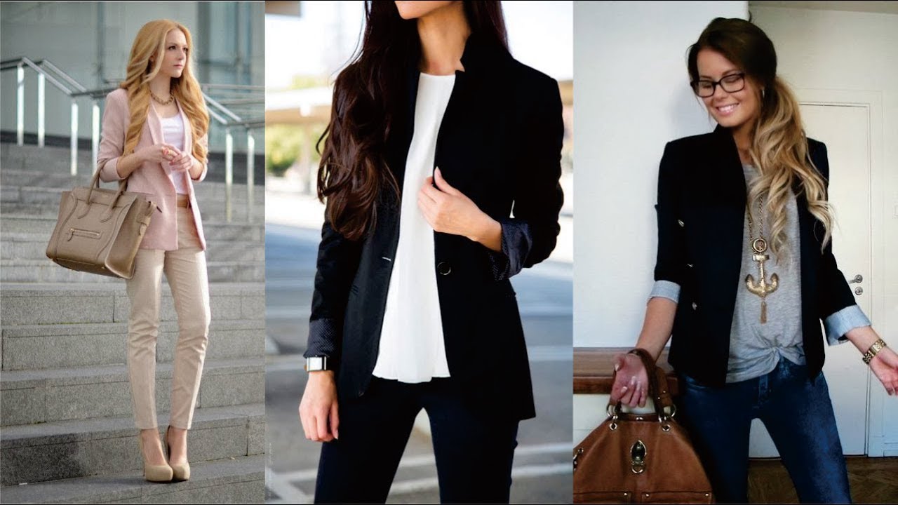 Outfits con Jeans Y Blazer Para Mujer