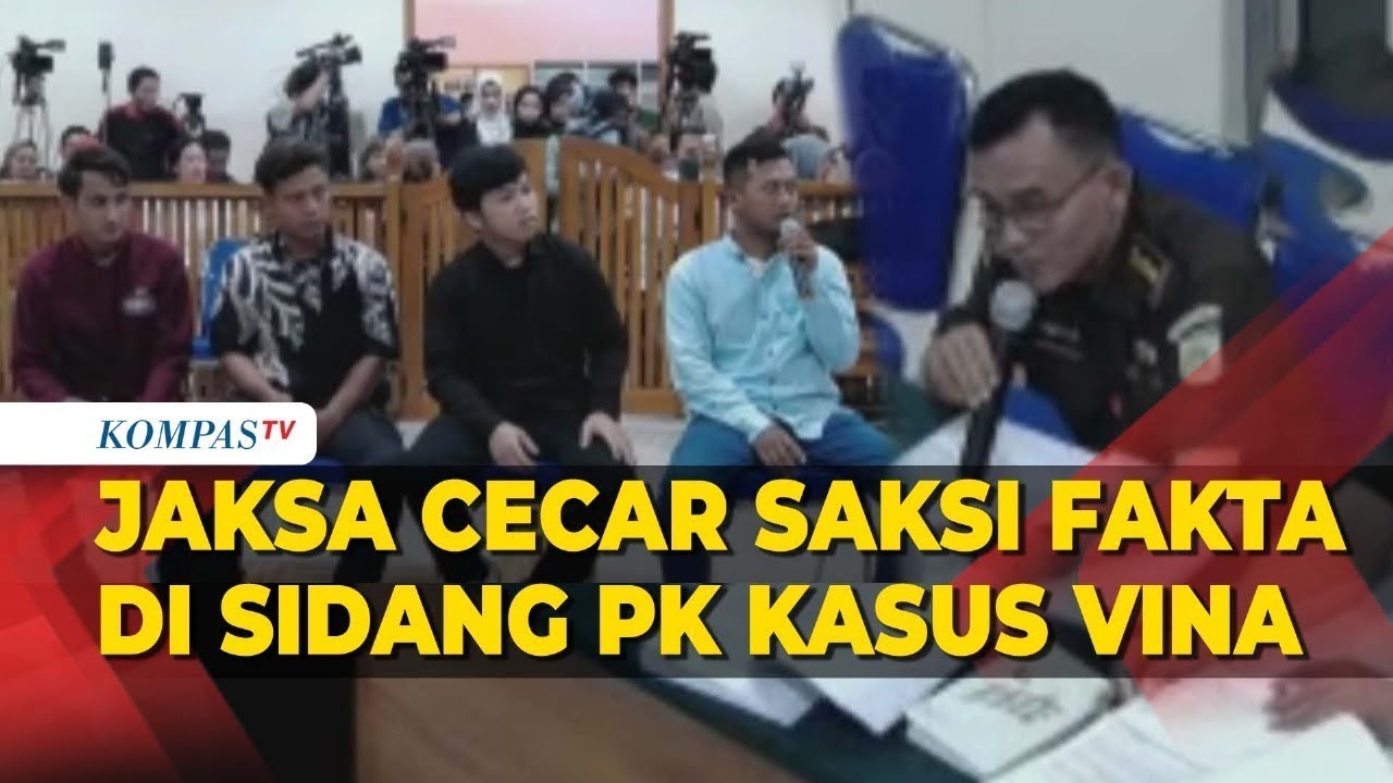 Jaksa Cecar Saksi Fakta di Sidang PK Terpidana Kasus Vina Cirebon