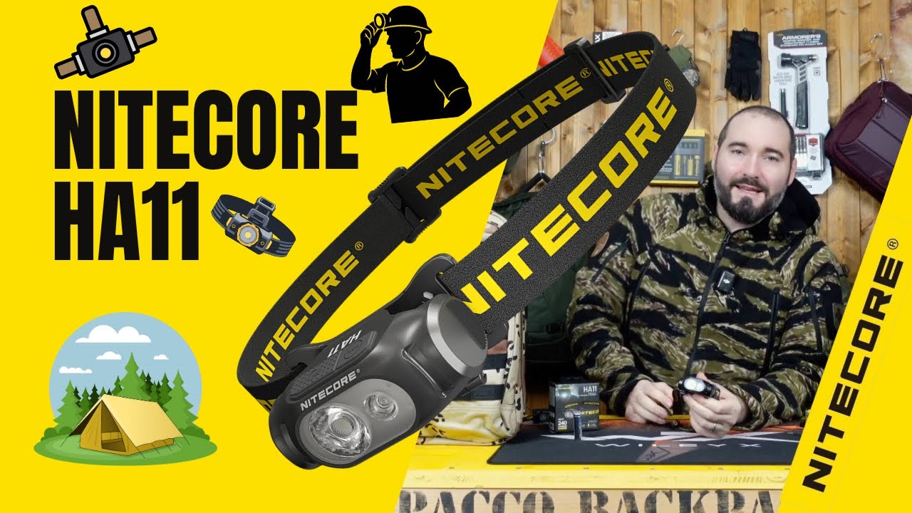 NITECORE HA11 - DUAL POWER - RECENSIONE COMPLETA