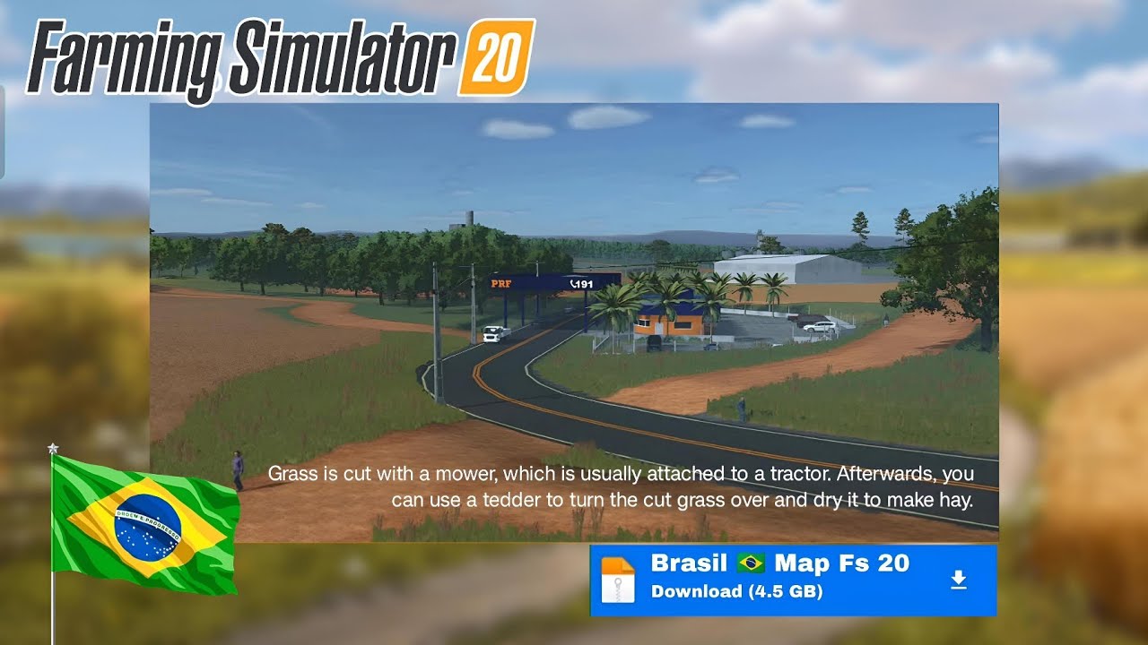 Farming Simulator 20 Map Link || FS20 Brasil Mod Download || Fs 20 Apk v 0.0.0.86 