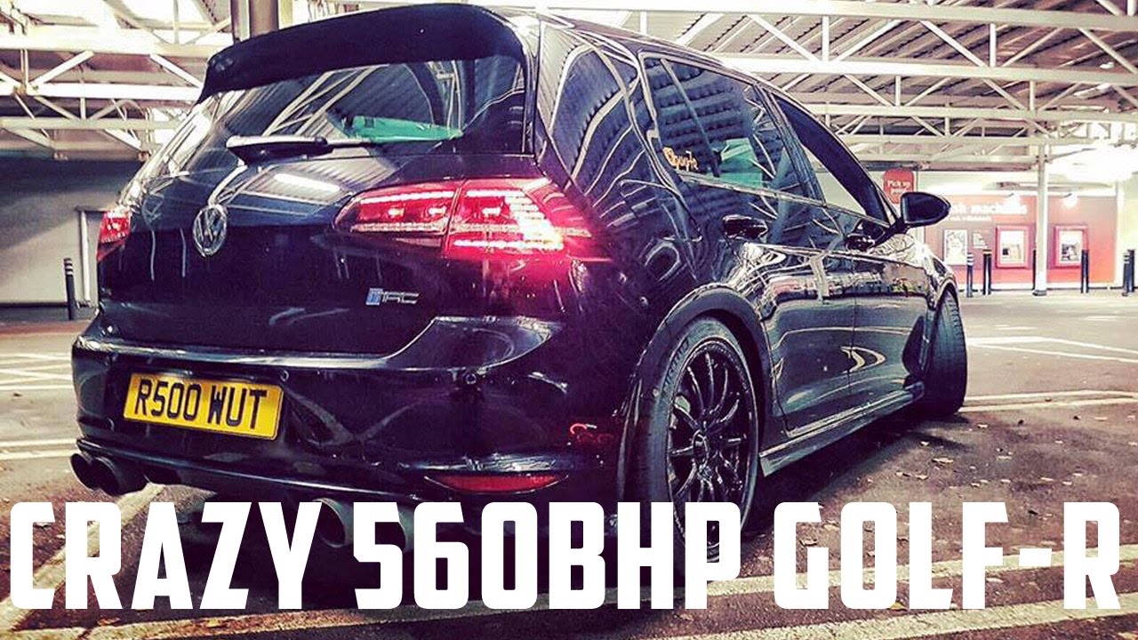 CRAZY 560BHP GOLF R REVIEW