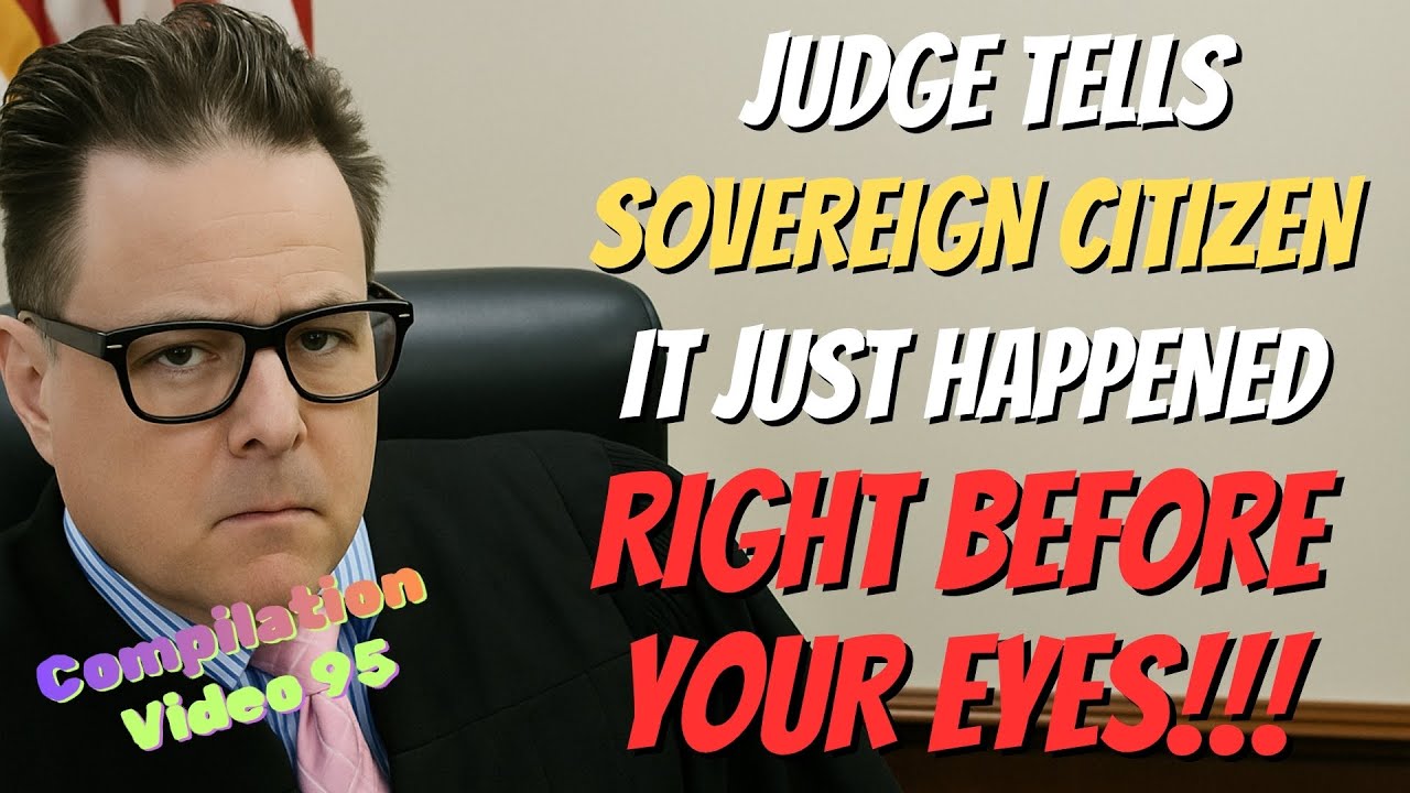 Sovereign Citizen UNBELIEVABLE Antics Sets Judge On FIRE!