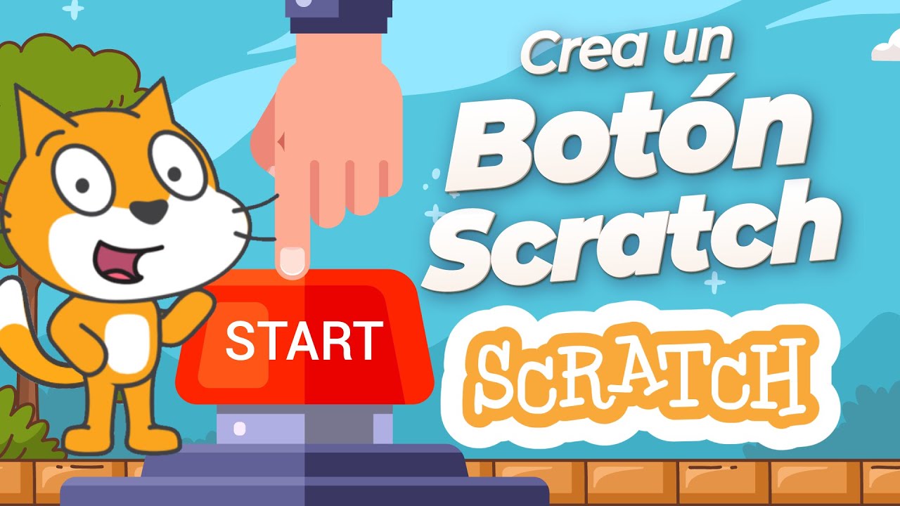😼Cómo CREAR un BOTÓN de INICIO de JUEGOS en SCRATCH - Mejora tus JUEGOS FÁCIL