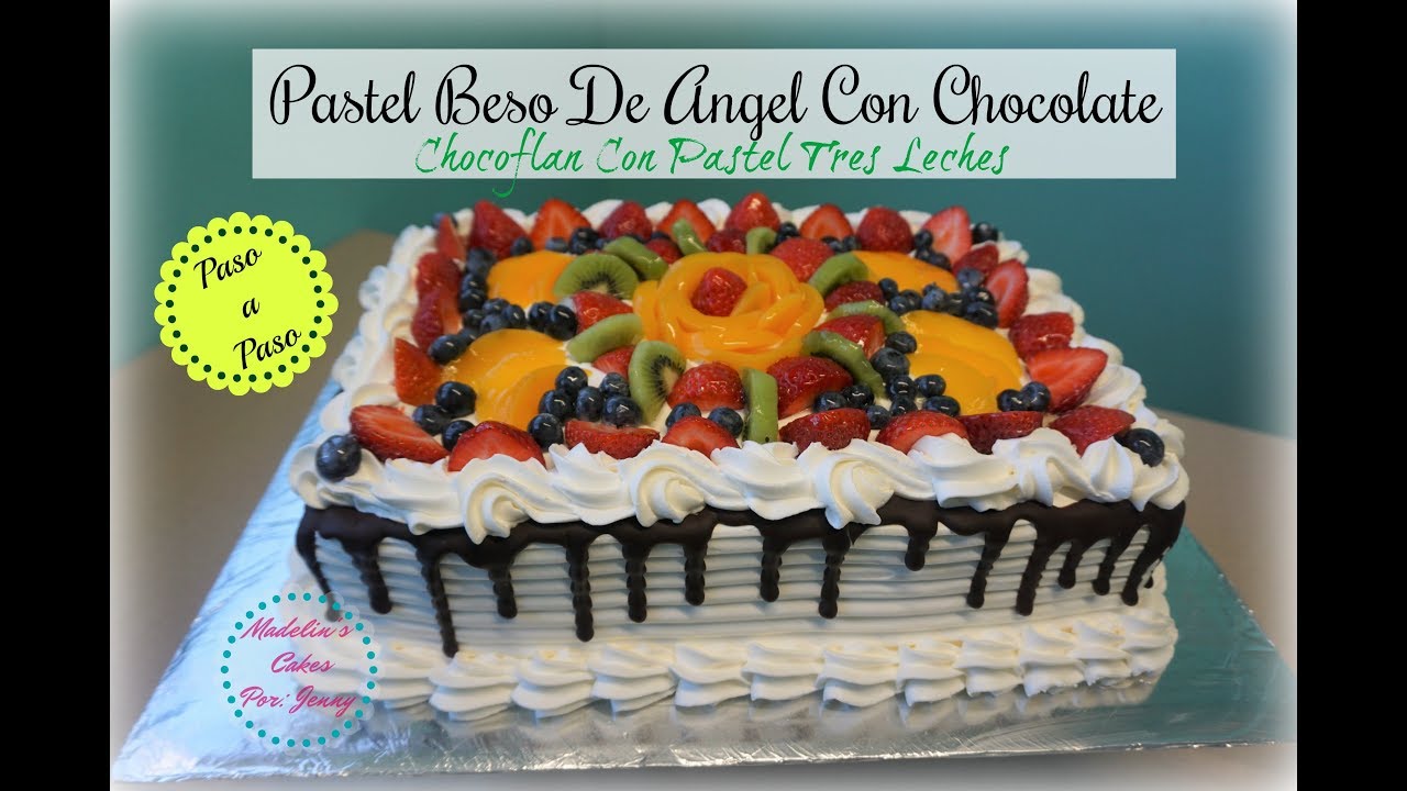 Pastel Beso De Angel De Chocolate Exquisito 😋😍🤤