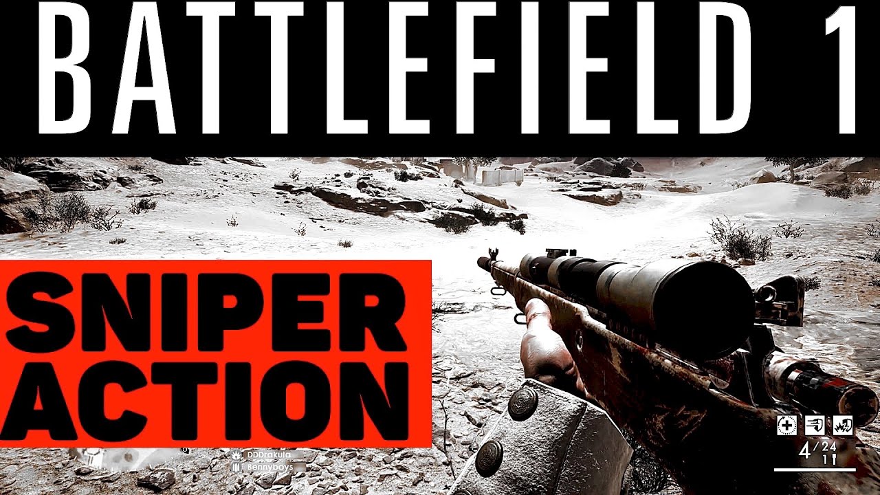Battlefield 1 Sniper Highlights 2019