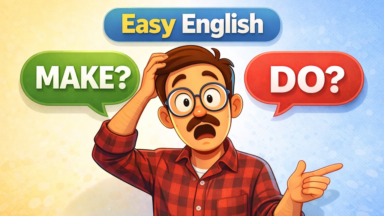 Do vs Make | Common English Phrases for Beginners
