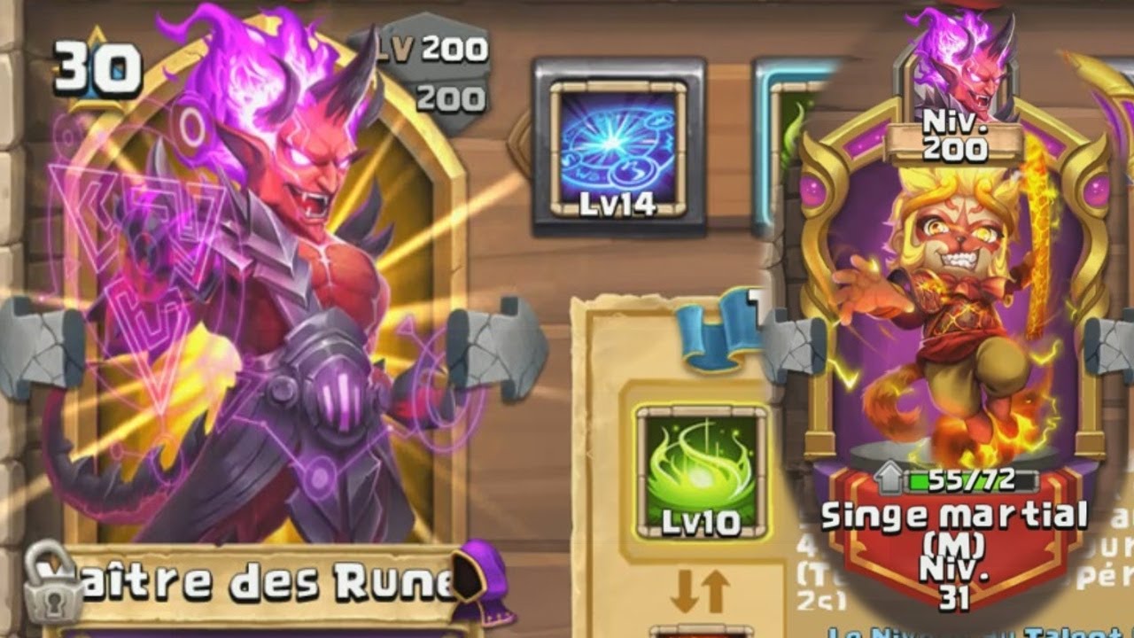 Maître des Runes - Un vrai démon ? Castle Clash