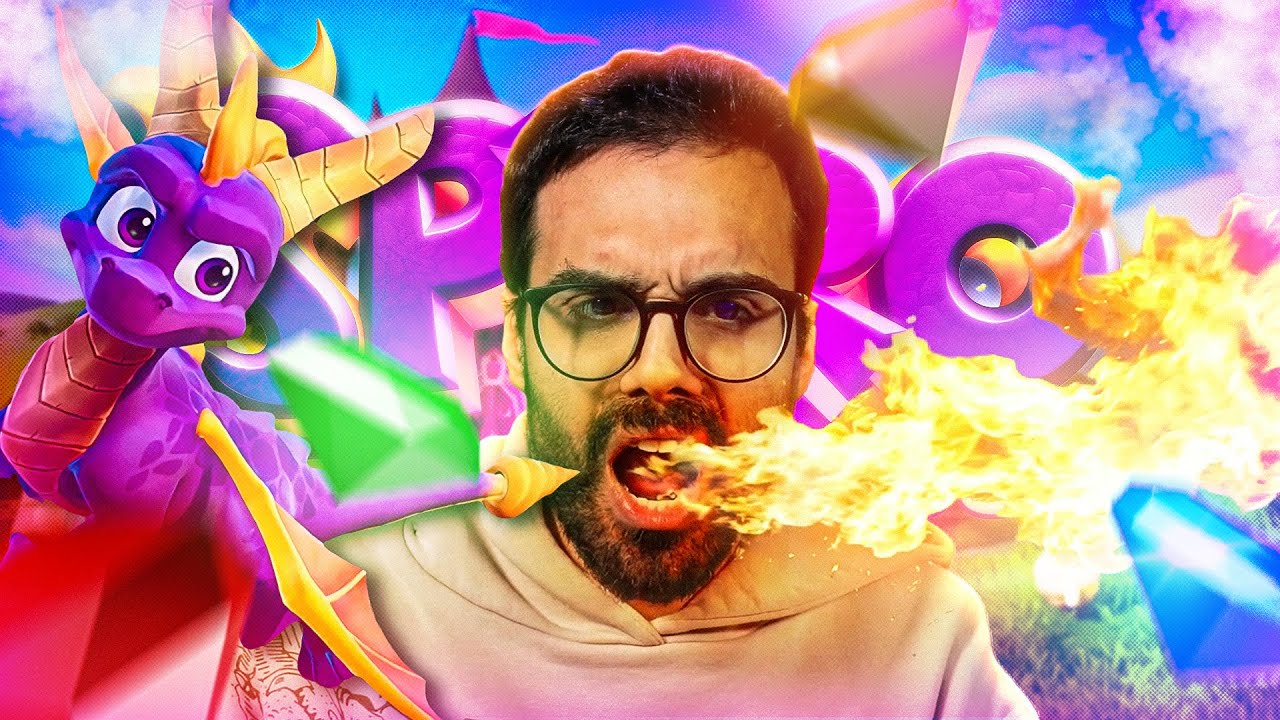 DARIO MOCCIA PROVA LA REMASTERED ''SPYRO REIGNITED TRILOGY' PER LA PRIMA VOLTA