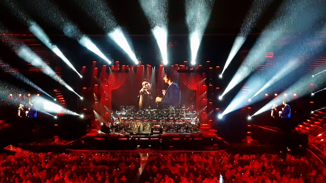 Duetto Elisa e Gianna Nannini Arena Verona 2017