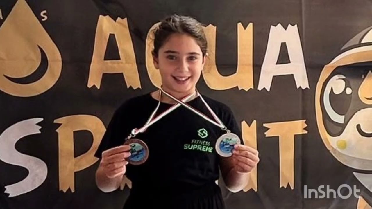 Sara conquista il podio! 🏊‍♀️ Prime 3 gare a Dorso, Rana e Stile Libero 🥇