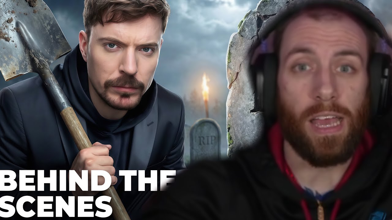 MR BEAST SHOWED US THE BEHIND THE SCENES!! | Would You Get Buried Alive For $5.000.0007