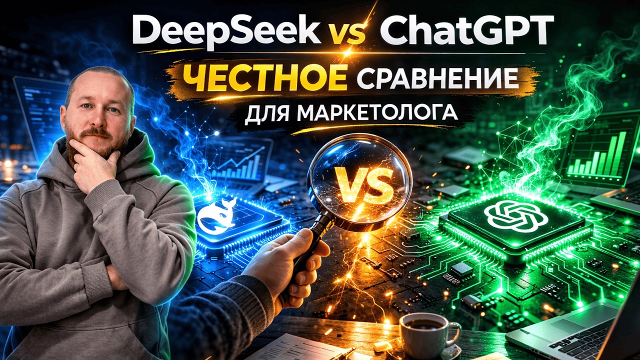 DeepSeek vs ChatGPT — честное сравнение для маркетолога