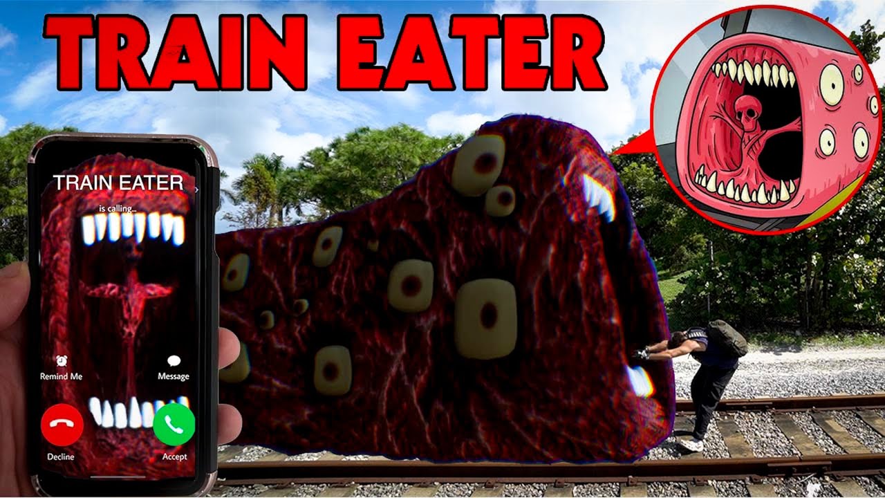 (GONE WRONG) THE TRAIN EATER IS CALLING IN REAL LIFE *DO NOT ANSWER*