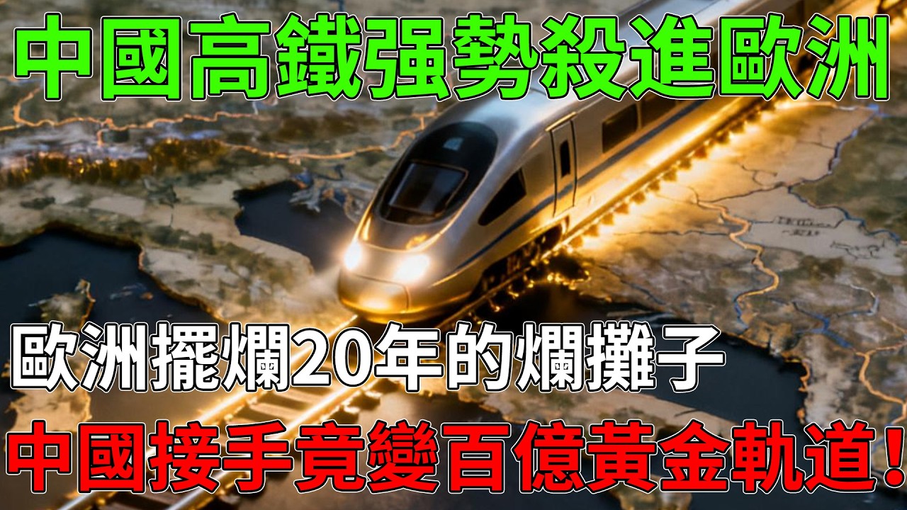 狠碎歐洲傲慢偏見！350公里鐵路奇蹟，強勢翻轉巴爾幹百年命運！#匈塞鐵路 #中國基建 #巴爾幹半島 #基建狂魔 #中國製造