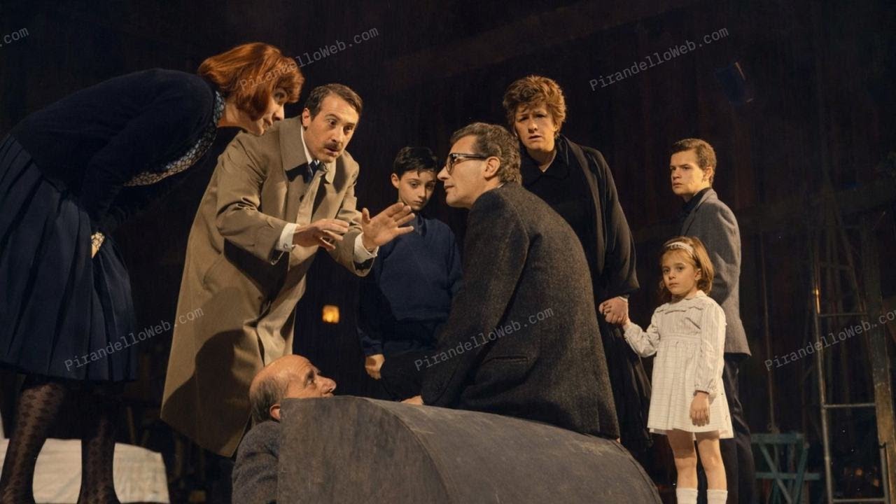 Luigi Pirandello &ndash; Sei personaggi in cerca d&rsquo;autore (RAI 1965) | Romolo Valli, Rossella Falk