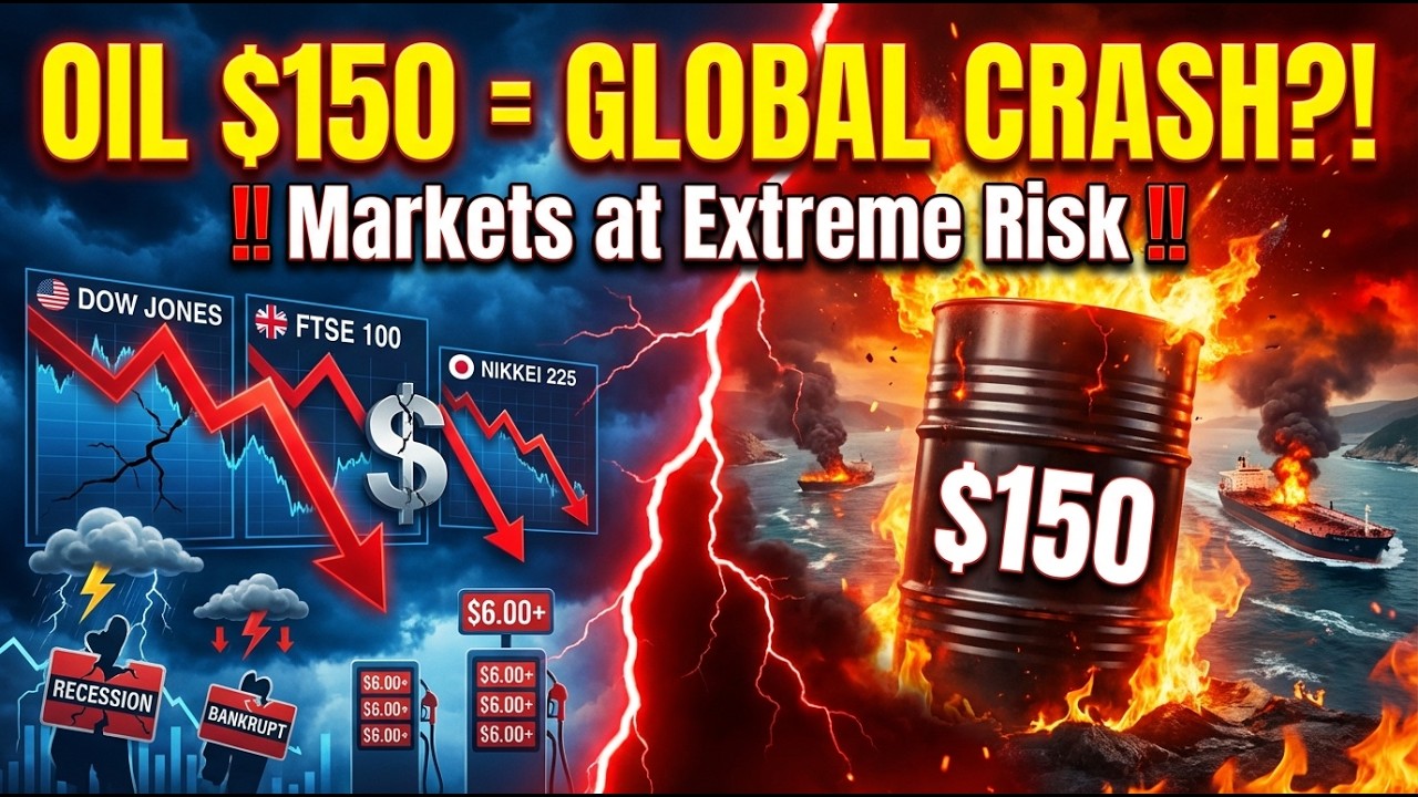 Iran Tensions Push Oil to $150 | Economic Collapse Risk