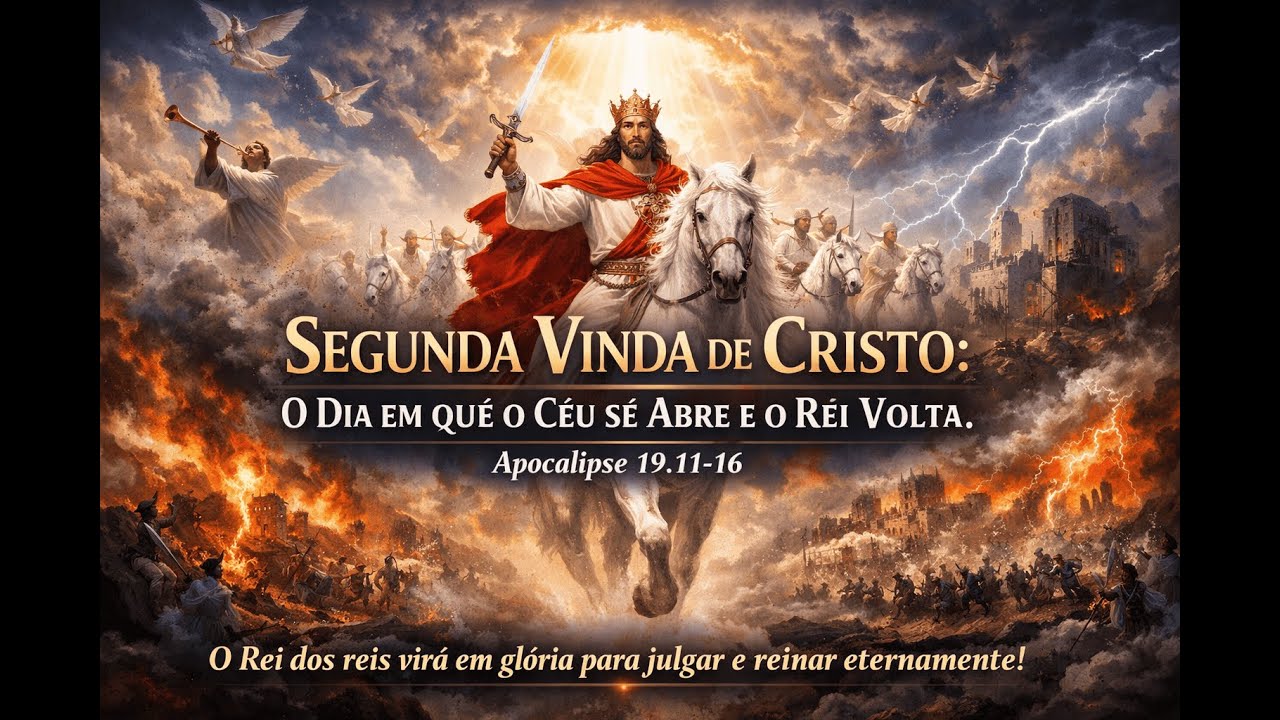A Segunda Vinda de Cristo: O Dia em que o Céu se Abre e o Rei Volta!