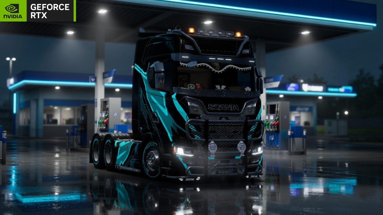 Late Night Deliveries🌙🚚   #shortslive #ets2