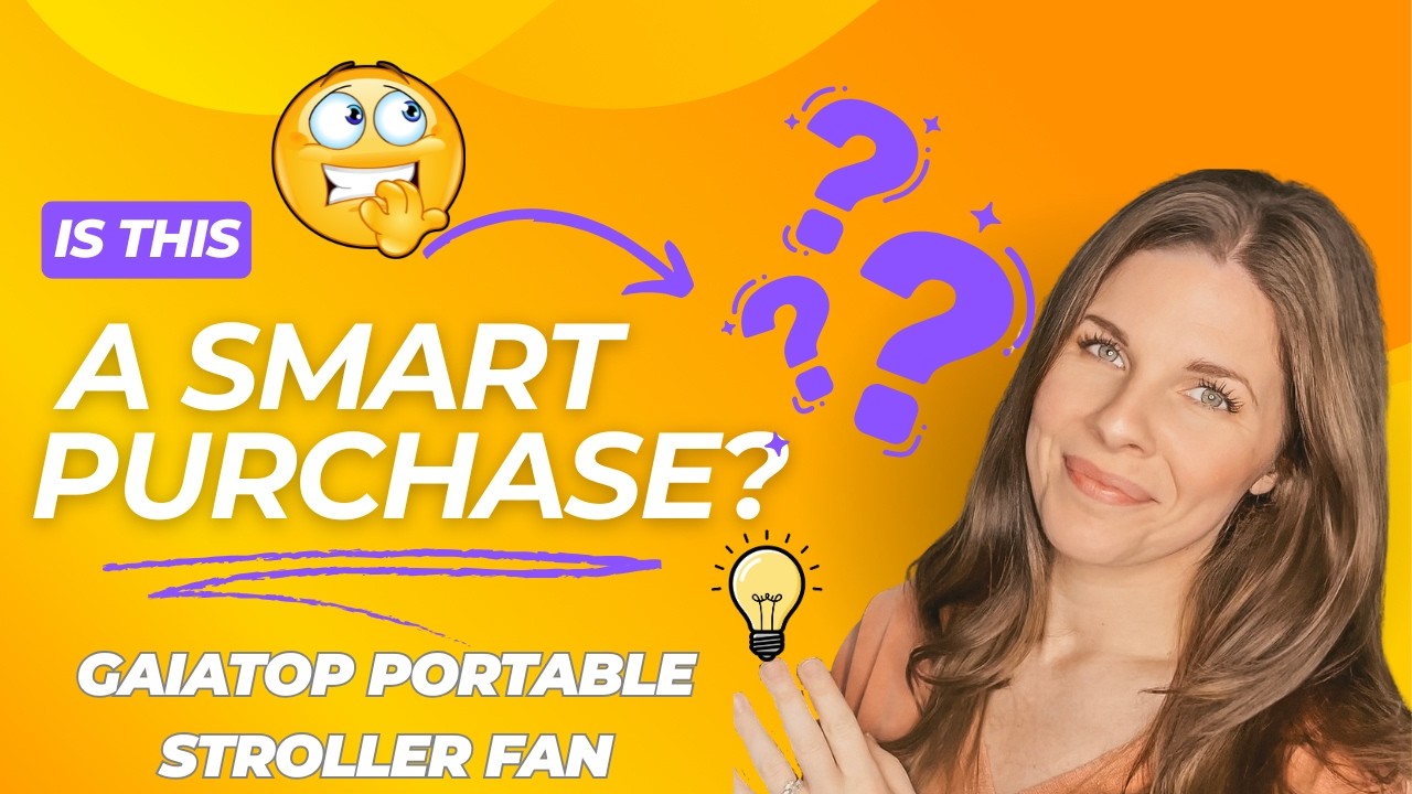 Gaiatop Mini Portable Stroller Fan Overview | My Thoughts  #ad #amazoninfluencer