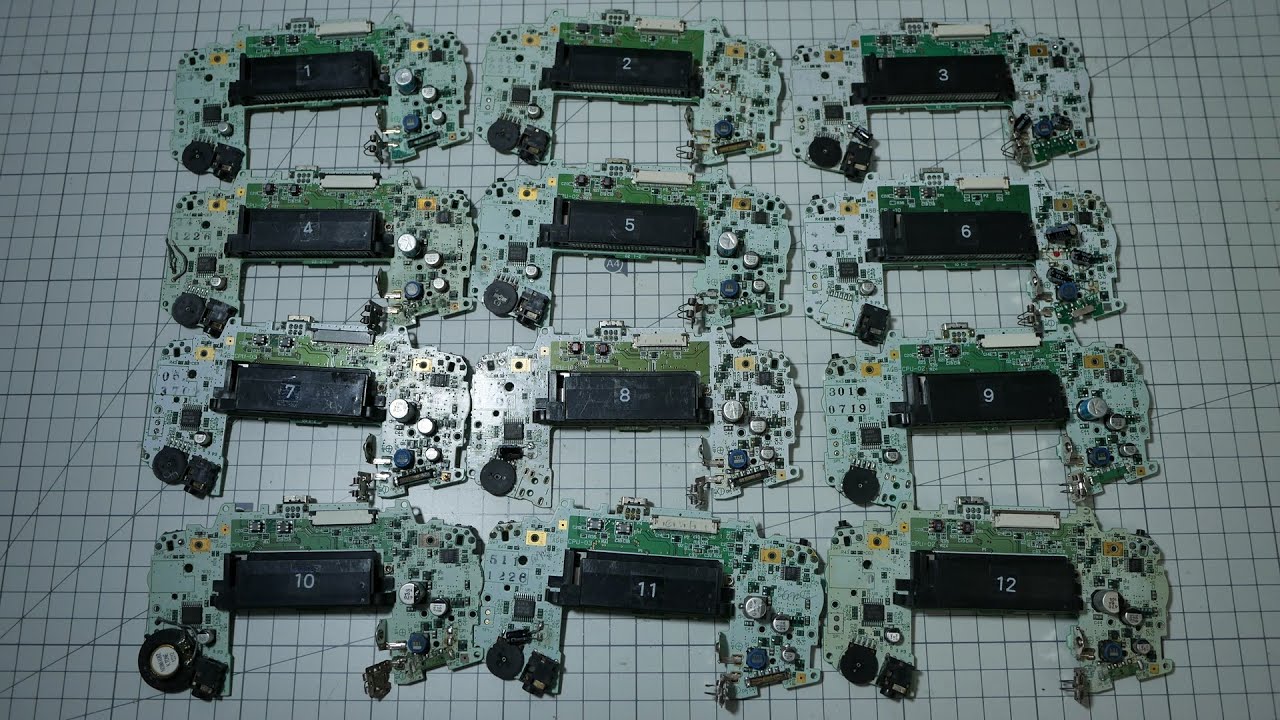 게임보이 어드밴스 정크 보드 12개를 구매해 보았습니다. 과연 몇개나 살려낼지? 12 Game Boy Advance junk boards Restoration