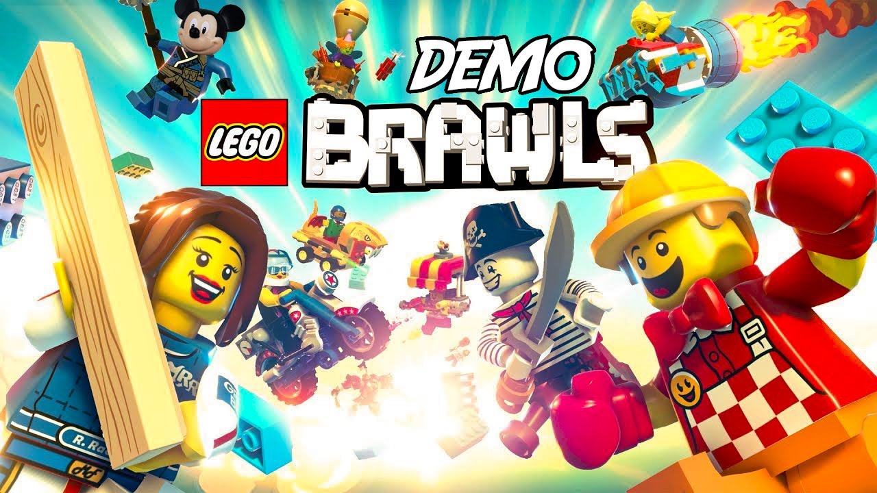 НОВЫЙ ФАЙТИНГ ОТ ЛЕГО?!?! / БИТВА МИНИФИГУРОК - ПРОХОЖДЕНИЕ DEMO ИГРЫ LEGO BRAWLS